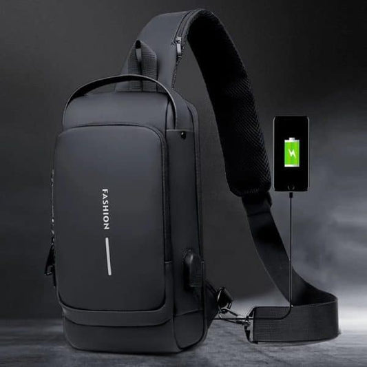 Multifunction Anti-Theft USB Charging Crossbody Shoulder Bag | Stylish, Secure, and Ready for Adventures