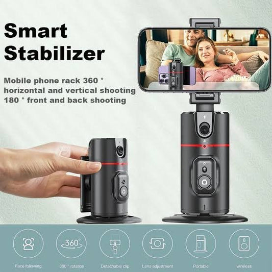 P02 Auto Face Tracking Tripod 360° Rotation Phone Holder